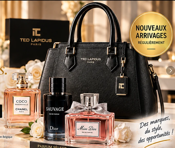 Sélection Parfum Sélect : parfums et sac à main Ted Lapidus
